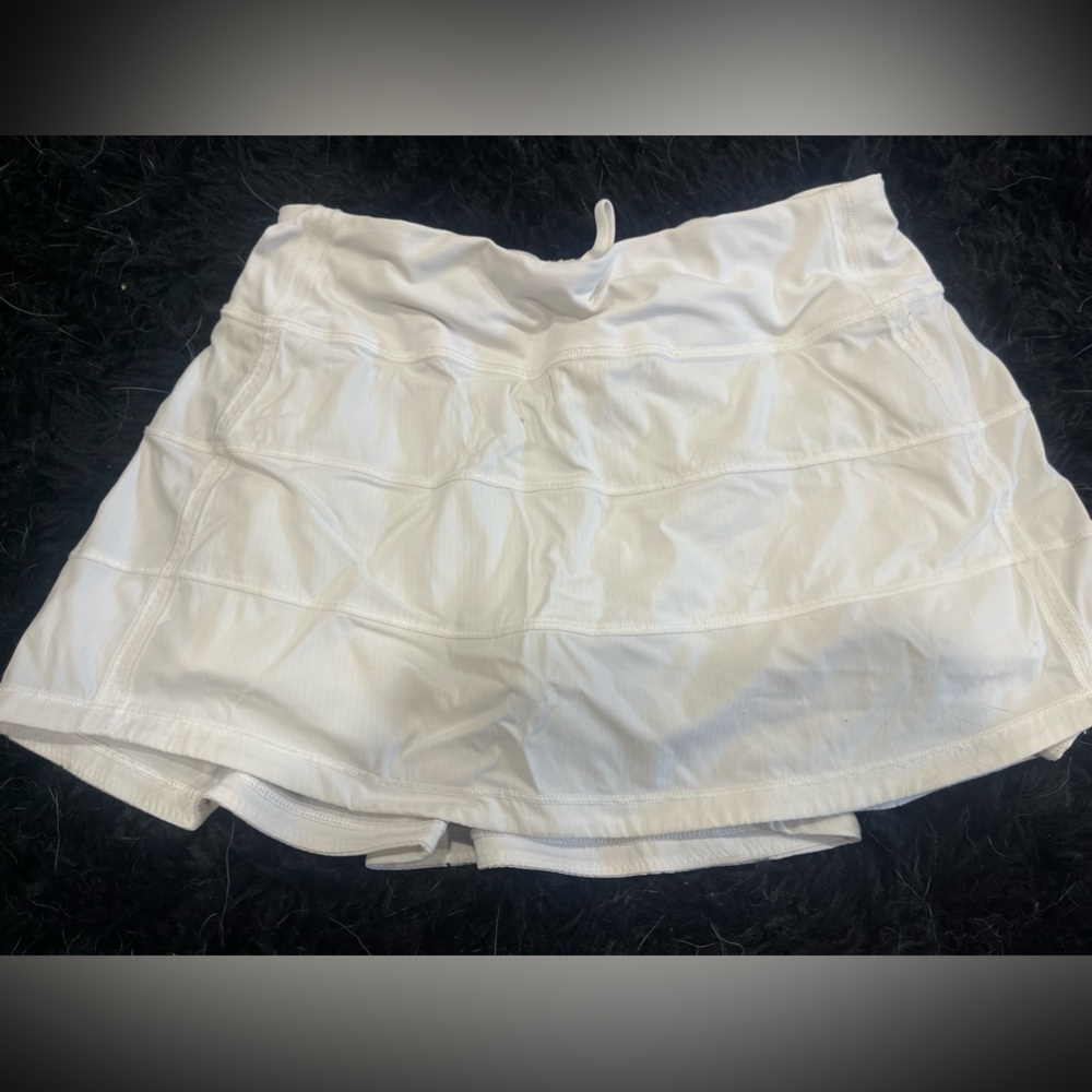 White lululemon skirt , size 4